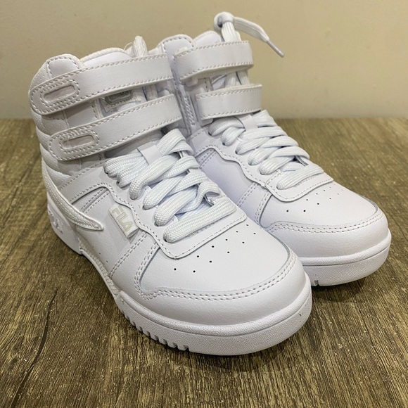 Fila Original Kids  F-14 Hi Top Sneakers NIB BRAND NEW  Sz USA 1 - Picture 5 of 11